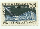 1958 - Francia 1156 Esposizione Bruxelles     ----- - 1958 – Brüssel (Belgien)