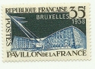 1958 - Francia 1156 Esposizione Bruxelles     ----- - 1958 – Bruxelles (Belgio)