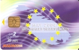 Nº281  TARJETA DE MALTA  DE MEMBER EUROPEAN UNION - Malte