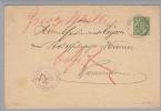 Heimat De BW Waiblingen 1905-10-24 Auf Dienst-GS 5Pf. Nach Winnenden - Postal  Stationery