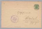 Heimat De BW Uhingen 1903-11-18 Auf Dienst-GS Nach Schlierbach - Interi Postali