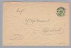 Heimat De BW Göppingen 1903-11-01 Auf Dienst-GS 5Pf. Nach Schlierbach - Enteros Postales