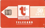 Nº1  TARJETA DE MALTA DE 50 UNITS - Malta