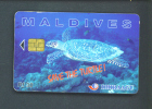 MALDIVES  -  Chip Phonecard As Scan - Maldiven