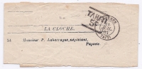 Bande Journal De Papeete Taiti 11 Juil 1884 + Griffe De Port Payé TAHITI / 5C - Other & Unclassified