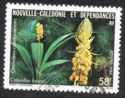 NOUVELLE-CALEDONIE : Orchidées Calédonienne : Calanthe Langei -Fleur - Oblitérés