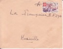 AFRIQUE OCCIDENTALE FRANCAISE - COLONIE - ORDRE SOUVERAIN DE  MALTE ET LUTTE CONTRE LA LEPRE - LETTRE PAR AVION - Covers & Documents