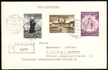 1961 Vatican. Registered Cover Sent To DDR. Citta Del Vaticano 4.5.61. Poste. (G81c012) - Lettres & Documents