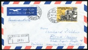 1961 Vatican. Registered Air Mail Cover Sent To DDR. Citta Del Vaticano 4.7.61. Poste.  (G81c009) - Cartas & Documentos