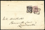 1885 England. Cover. Clifton Ju.17.80.  Launceston No.3.85.  (G01c027) - Storia Postale