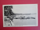 East Hampton CT  Along The Shore Lake Pocotopaug  1938 Cancel----    -------  Ref  357 - Andere & Zonder Classificatie