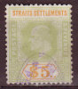 - STRAITS SETTLEMENTS - 1905 - YT N° 107  - Oblitéré  - - Straits Settlements