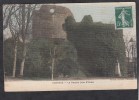 CPA Toilée - CONCHES - Le Donjon (vue D'hiver) - 1908 - Conches-en-Ouche