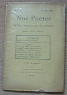 Nos Poètes - Auteurs Français