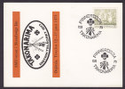 Sweden Special Cancel TÄKONARIMA Distrikslägret 1973 Card SMU-Scouts Jamboree Pfadfinder - Storia Postale