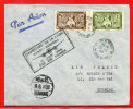 INDOCHINE LETTRE OUVERTURE DE LA LIGNE HANOI-KUNMING DU 10/06/1948 DE HANOI POUR LA CHINE - Briefe U. Dokumente