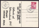 Sweden Special Cancel KLINTEHAMN Go-Sö-lägret 1965 Card Scouts Jamboree Pfadfinder (2 Scans) - Storia Postale