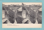 L ´ AUVERGNE.  -  Thiers  -  Vue Prise Du  Pont De  Sechale.  -  BELLE  CARTE STEREO  - - Cartes Stéréoscopiques