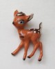 BAMBI-DISNEY FIGURINE,HARD RUBBER/CAOUTCHOUC-ONLY FOR COLLECTORS - Disney