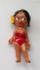 ALOHA, HAWAIIAN GIRL/PIN-UP-DISNEY FIGURINE,HARD RUBBER/CAOUTCHOUC-ONLY FOR COLLECTORS - Disney