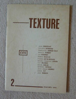 Texture N° 2 - Exil - Autores Franceses