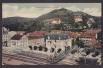 Germany Deutsches Reich PPC Loerrach-Hahnerberg Mit Bahnhof Und Zug LÖRRACH 1910 (2 Scans) - Altenberg