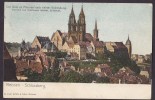 Germany Deutsches Reich PPC Meissen - Schlossberg Der Dom Nach Seiner Vollendung Readressed Card MEISSEN 1906 (2 Scans) - Meissen