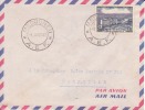 MEDOUNEU ( PETIT BUREAU ) TRANSIT > MITZIC - GABON - 1957 - Colonies Francaises - Lettre - Marcophilie - Autres & Non Classés
