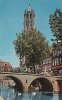 Utrecht  Old Gracht And Cathedral  B-166 - Utrecht
