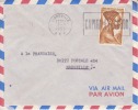 LIBREVILLE - GABON - 1955 - Colonies Francaises - Lettre - Flamme - Marcophilie - Other & Unclassified