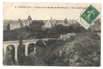 Culan (18) : Vue Générale Du Quartier Du Viaduc De La Route De Montluçon En 1912. - Culan