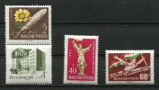 Hungary 1960 Mi 1677-9 MH - Nuevos