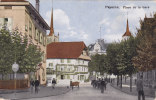 PAYERNE : Place De La Gare - Carte Animée - Payerne