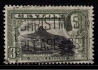 Ceylon Used  1935, 3c King George V - Ceylon (...-1947)