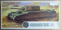 RARE MAQUETTE AIRFIX HO CRUSADER TANK 1973 FIGURINE WWII - Beeldjes