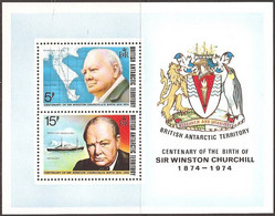 BRITISH ANTARCTIC TERRITORY..1974..Michel # Block 1 (62-63)...MNH. - Ungebraucht