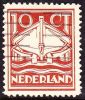 1924 Reddingswezen 10 Ct  Roodbruin NVPH 140 - Used Stamps