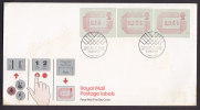 Great Britain FDC Cover 1984 Automatmarken ATM Frama Labels - 1981-1990 Decimal Issues