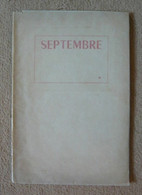 Septembre - Profil Poétique - Autores Franceses