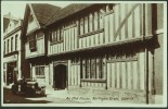 "An Old House, Northgate Street, Ipswich".  C1930.  Real Photo-postcard  (car) - Ipswich