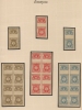 TELEGRAPH STAMPS -ARGENTINA 1930 COMPLETE SET Of 32 Values -IMPERFORATE ESSAYS In The Same Colors -SINGLE And BLOCK OF 4 - Telegraphenmarken