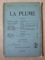 La Plume - N° 374 - Französische Autoren