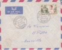 MAYUMBA ( PETIT BUREAU ) GABON - 1957 - Colonies Francaises - Lettre - Marcophilie - Altri & Non Classificati