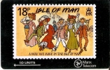 MAN-27 TARJETA DE LA ISLA DE MAN SELLO EN TARJETA (STAMP) - Isle Of Man