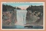 Valentine ( Chute Montmorency ) Timbre 1 Cent Quebec Canada Postcard Carte Postale CPA Post Card - Montmorency Falls