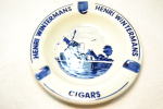 Cendrier DELFT Publicitaire HENRI WINTERMANS CIGARS, Couleur Bleu, Moulin - Delft (NLD)