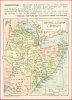 1368 COLONIE AFRICA ERITREA ETIOPIA SOMALIA CARTINA NON VIAGGIATA PIEGA - Eritrea