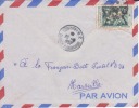 Conakry R.P Guinée Guinéa Afrique Colonie Francaise Lettre Par Avion Pour Marseille Marcophilie - Cartas & Documentos