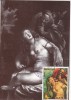 Carte Maximum PARAGUAY N° Yvert 1408 (RUBENS - Suzanne Et Le Vieillard) Obl Sp 1974 - Desnudos