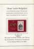 Gedenkblatt Zentrale MMM Block 31 Im GBl.120 SST 30€ Lenin-Aufgebot Und Vietnam-Hilfe Sheet History Document Of Germany - 1e Dag FDC (vellen)